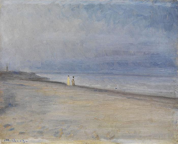 Michael Ancher Strandszene oil painting image